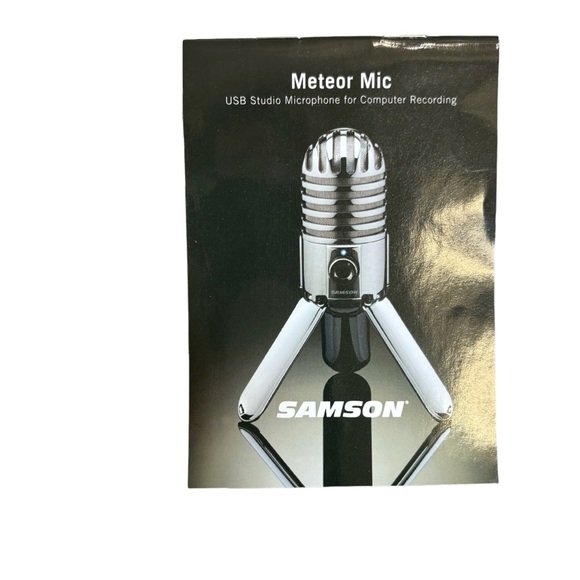 Samson Meteor Mic USB Studio Microphone for Computer Recording. Includes Manual - Picture 5 of 10
